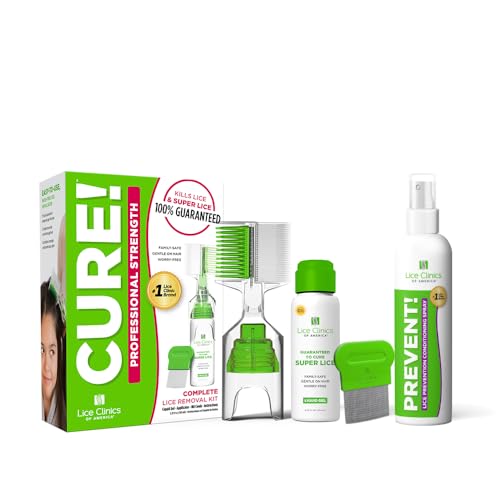 Lice Clinics of America Complete Cure! Treatment kit Plus - Product Imagery