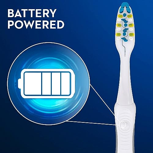 Oral-B 3D White Pulsar, Battery electric toothbrushes, 2 count - Product Imagery