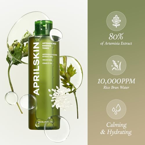 APRILSKIN Artemisia Mugwort Korean Rice Toner - Product Imagery