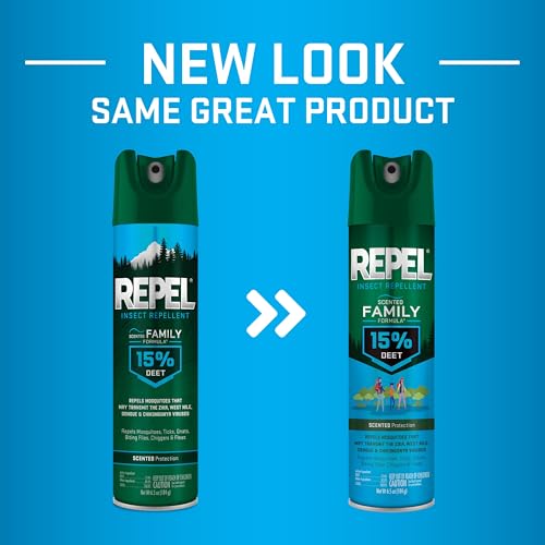 Repel Insect Scented Family Formula 15% DEET, 6.5 oz - 1 Count - Product Imagery