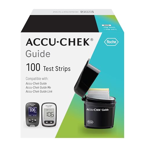 Accu-Chek Guide Glucose Test Strips, Pack of 100 - Product Imagery