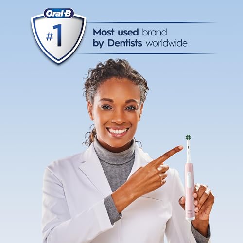 Oral-B Pro 1000 Rechargeable Electric Toothbrush, White - Product Imagery