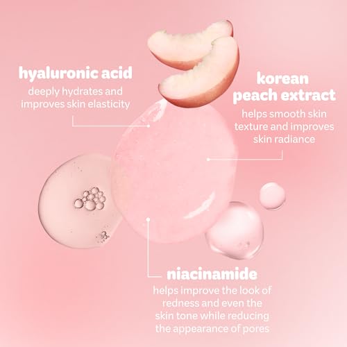 The Crème Shop x Hello Kitty Peach Glow Niacinamide Serum, - Product Imagery
