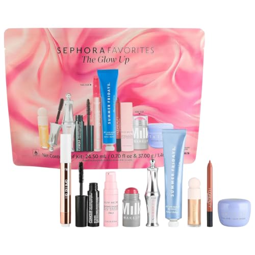 Sephora Favorites Glow Up Makeup & Skincare Gift Set with - Product Imagery