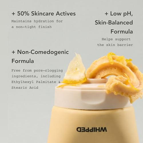 Whipped Korean Skincare Face Wash, Doubles as a Face Mask, Yuzu - Product Imagery