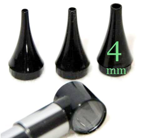 60 Count - Dr Mom 4 mm Disposable Otoscope Specula - Premium - Product Imagery