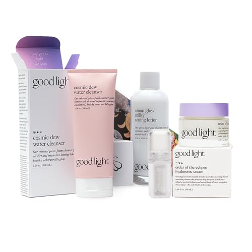 good light All-Stars Kit. An Otherworldly Korean Skincare Set - Product Imagery