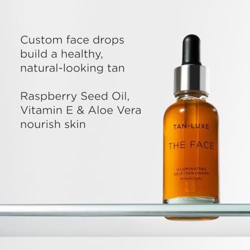 TAN-LUXE The Face - Illuminating Self-Tan Drops to Create Your - Product Imagery