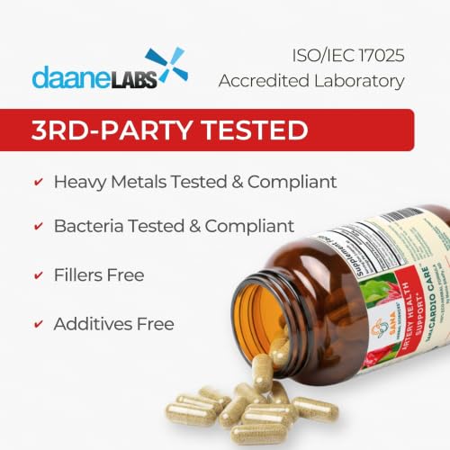 Artery Plaque Removal Formula | 4-Element All-Natural Supplement - Product Imagery
