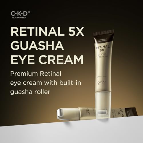 CKD Retinal Lifting Bundle – 5X Gua Sha Eye Cream + Retinol - Product Imagery