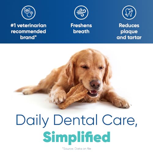 Virbac C.E.T. Enzymatic Oral Hygiene Chews for Dogs, Tartar - Product Imagery
