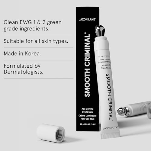 JAXON LANE Smooth Criminal Under Eye Cream for Men, 0.7 Oz - Product Imagery