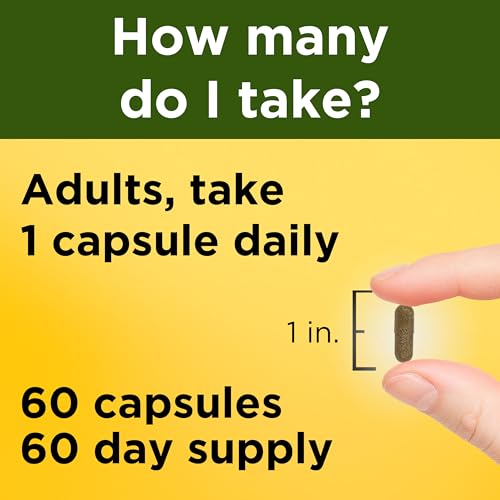 Nature Made Ashwagandha Capsules 125mg for Stress Support, 60 - Product Imagery