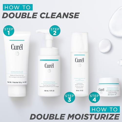 Curel Japanese Skin Care Trial Kit, with Ceramides, Travel Size - Product Imagery