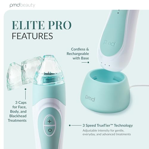 PMD Beauty Personal Microderm Elite Pro - At-Home Use, Facial - Product Imagery
