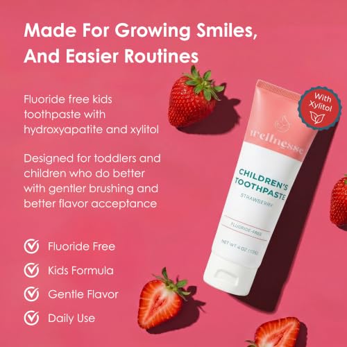 Hydroxyapatite Toothpaste, Whitening, Fluoride Free, Mint + - Product Imagery