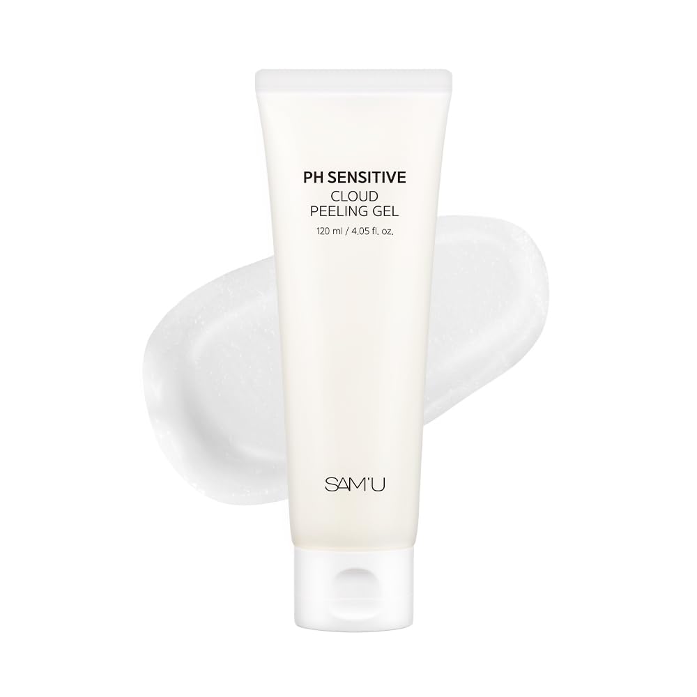 SAM'U PH Sensitive Cloud Peeling Gel, Gentle Exfoliating Peel, - Product Imagery