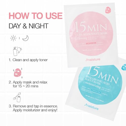 Naisture 15 Min Pamper Me Kit Korean Spa Skincare Gift Set for - Product Imagery
