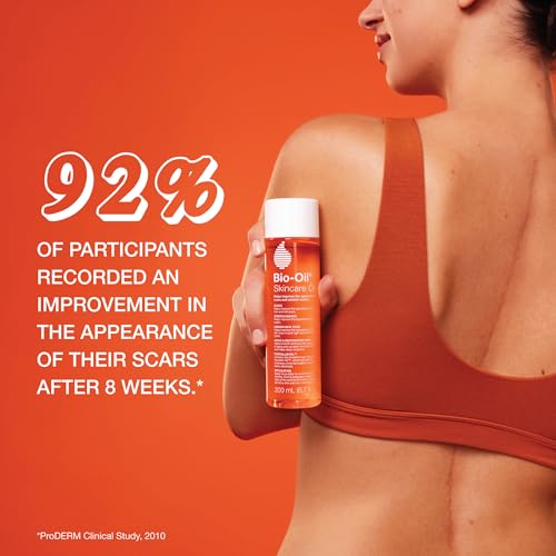 Bio-Oil Skincare Body Oil Serum, Scars & Stretch Marks, 6.7 fl oz - Product Imagery