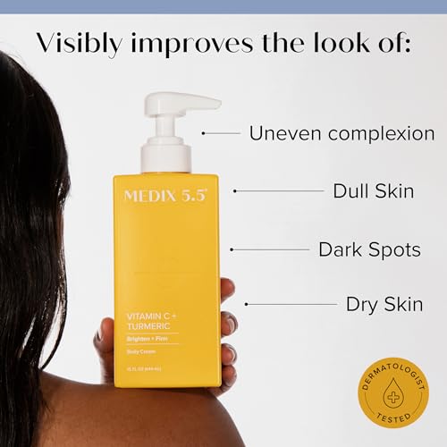 MEDIX Vitamin C Cream + Niacinamide Brightening Body Lotion | - Product Imagery