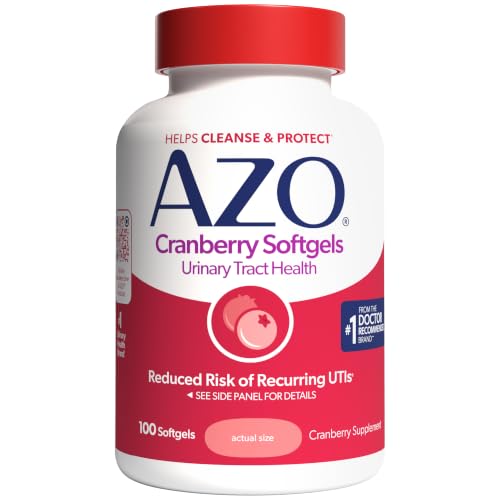 AZO Cranberry Pills for Women & Men, Urinary Tract Health, 100 - Product Imagery