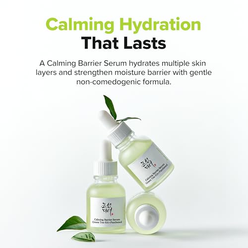 Beauty of Joseon Calming Barrier Serum Green Tea-HA™ + Pathenol - Product Imagery