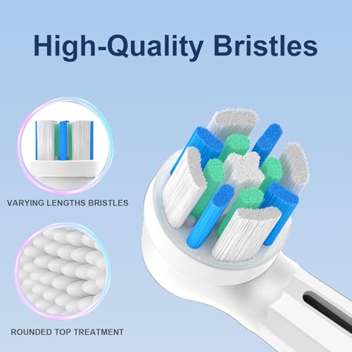8 Pack IO Replacement Heads Compatible with Oral B iO Electric - Product Imagery