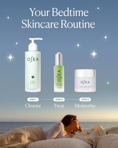 OSEA Dream Night Cream with Bio-Retinol - Anti-Aging Hydrating - Product Imagery