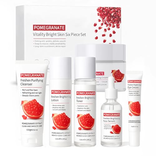 Pomegranate Fruit Skin Care Set for Teens, Daily Routine for - Product Imagery