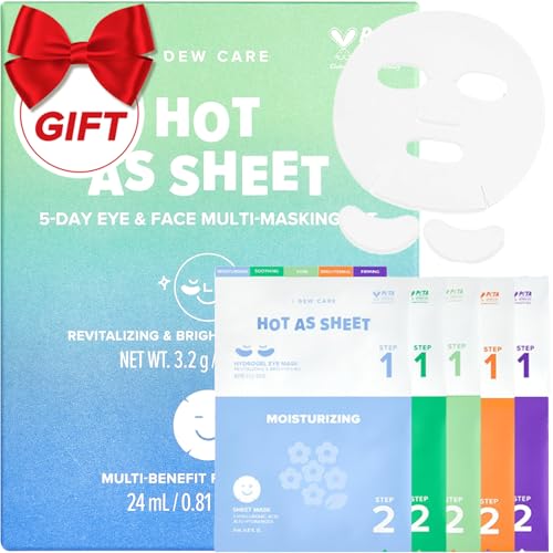 I DEW CARE Collagen Sheet Face Mask Variety Pack with Eye - Product Imagery