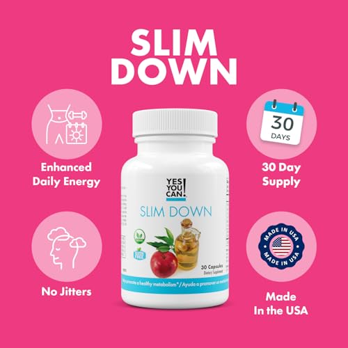 Yes You Can! Slim Down Dietary Supplement, 900 Capsules, 30 - Product Imagery