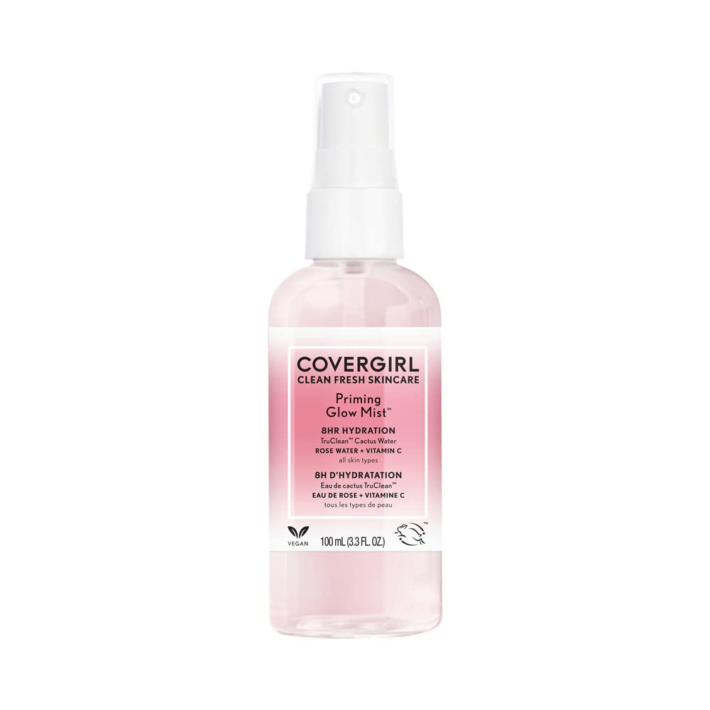 COVERGIRL Clean Fresh Skincare Priming Glow Facial Mist with - Product Imagery