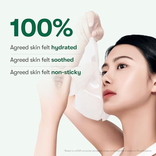 VT COSMETICS CICA Daily Soothing Mask, 30 Sheet - Product Imagery