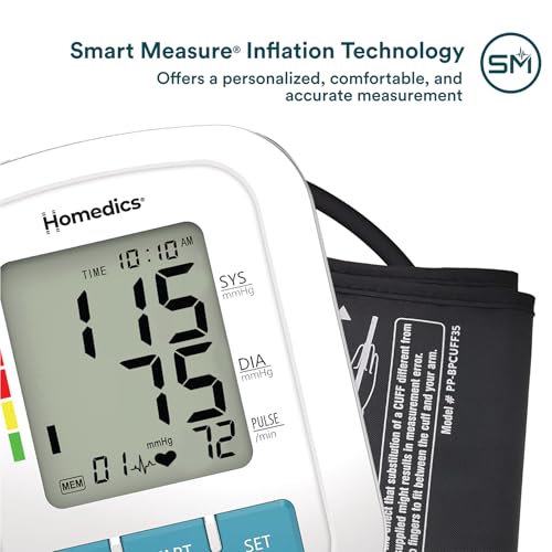 Homedics Upper Arm 300 Series Blood Pressure Monitor - Product Imagery