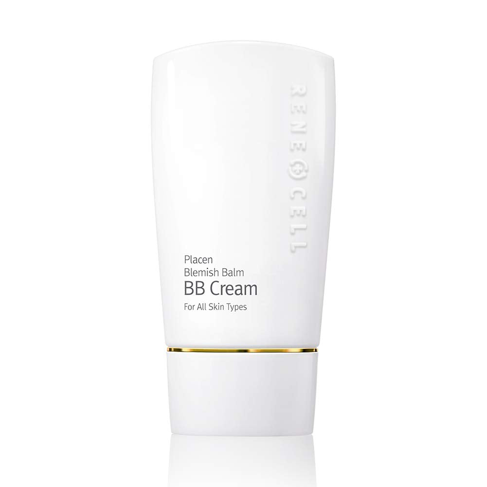 RENECELL [Rene Cell Placen Blemish Balm BB Cream, Glossy Face Makeup (50g / 1.8oz) – product photo (BB Creams)