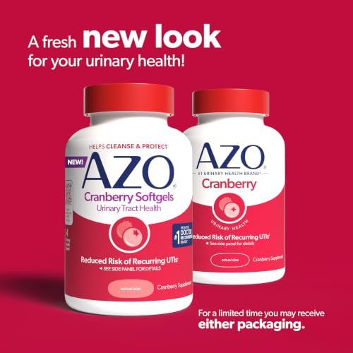 AZO Cranberry Pills for Women & Men, Urinary Tract Health, 100 - Product Imagery