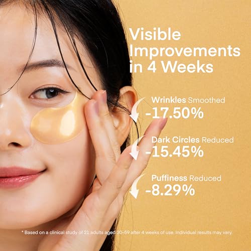TEREZ & HONOR 24K Gold Retinol Wrinkle Smoothing Eye Patches - - Product Imagery