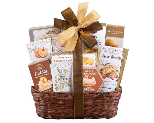 Wine Country Gift Baskets The Bon Appetit Gourmet Gift Basket Gift for Families College Students Appreciation Thank You 