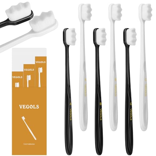 Extra Soft Toothbrush for Adults Sensitive Gums with 20000 - Product Imagery