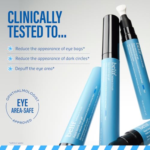 belif Aqua Bomb Cooling Eye Gel - Caffeine & Hyaluronic Acid for - Product Imagery