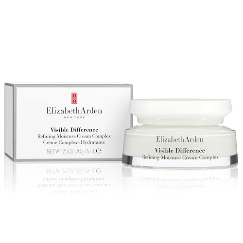 Elizabeth Arden Visible Difference Refining Moisture Cream Complex, Daily Face Moisturizer, Prevents Hydration Loss, Der