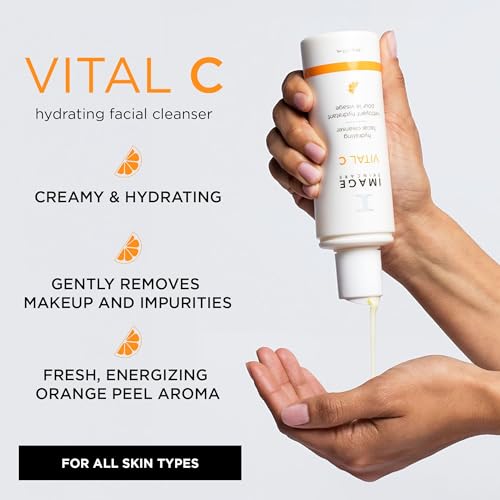 IMAGE Skincare VITAL C Hydrating Facial Cleanser, 6 Fl Oz - Product Imagery