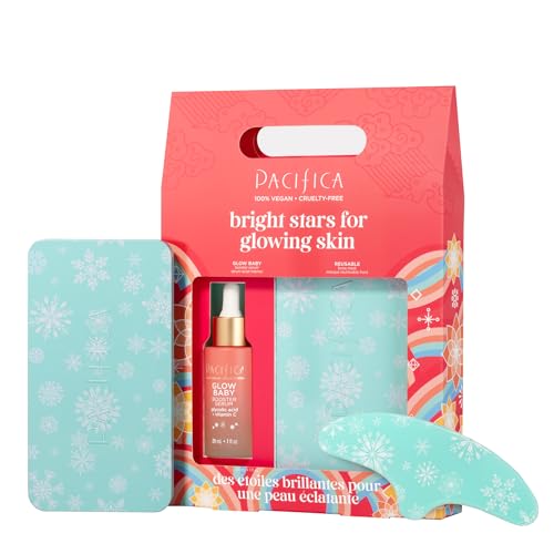 Pacifica Glow Baby Brightening Serum & Reusable Face Mask Set – - Product Imagery