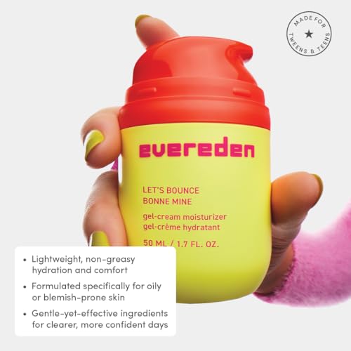 Evereden Tween Skincare Balancing Jelly Cleanser Teen Face Wash, - Product Imagery