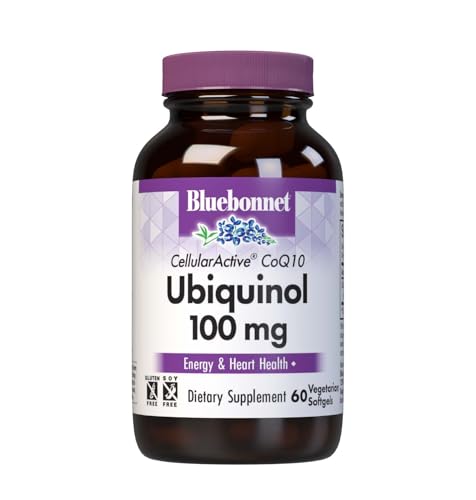 Bluebonnet Nutrition Cellular Active CoQ10 Ubiquinol 100 mg, - Product Imagery