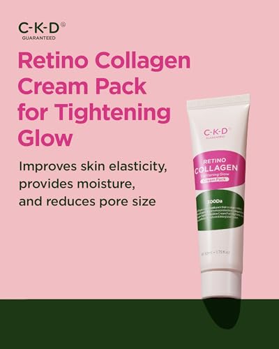 CKD Retinal Collagen Neck Cream & Peel-Off Face Mask Set – - Product Imagery