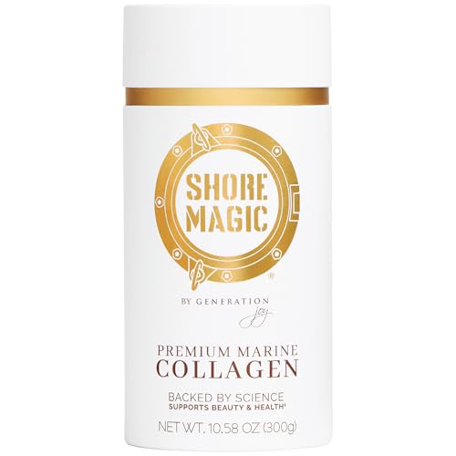 Shore Magic Premium Marine Collagen Powder, Unflavored, 30-Day - Product Imagery