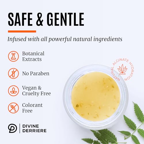 Divine Derriere Vajacial Hydrogel Mask - Premium Modeling Mask - Product Imagery