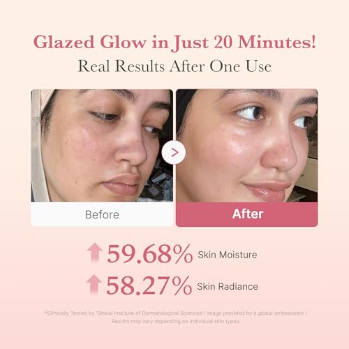 medicube Wrapping Mask Collagen Glazed Milky Glow - Daytime Peel - Product Imagery