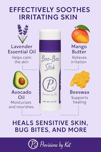 Boo-Boo Stick | PlantBased Bite Relief | Safe for Kids | Self - Product Imagery